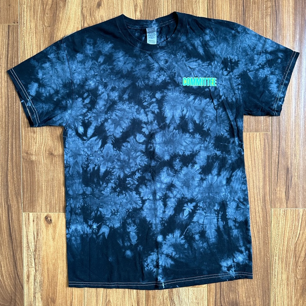 Cool Committee Tie-Dye Men’s Medium T Shirt